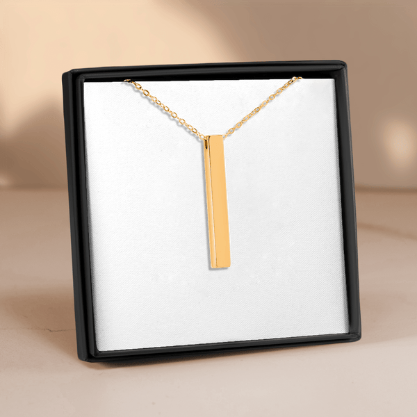 3D Bar Necklace