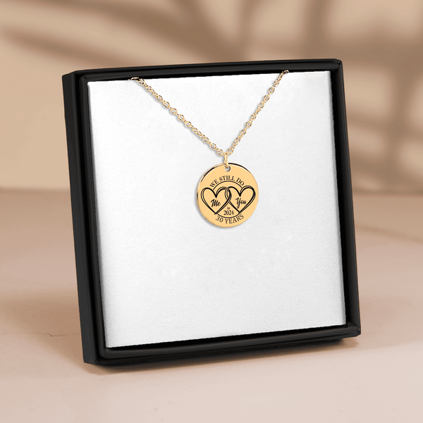 30th Years Anniversary Coin Necklace