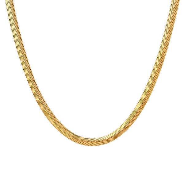 Pure2 18K gold plated Stainless steel necklace, Intensity