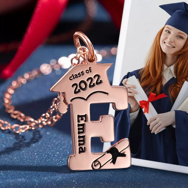 Personalized Class of 2023 Graduation Necklace