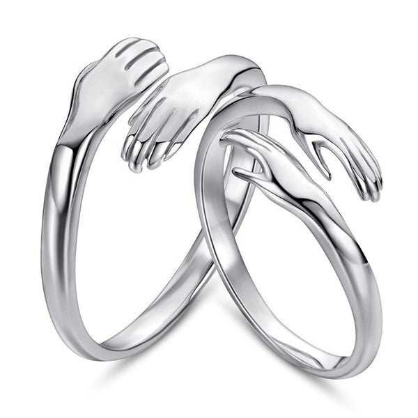 Couple Hug Ring