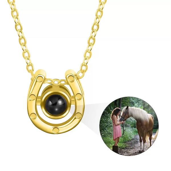 Horsepower in a Necklace: Sterling Silver Memorial Piece in 100 Languages for Horse Lovers