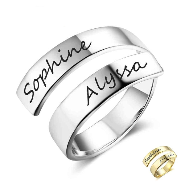 Customized Engraved Ring