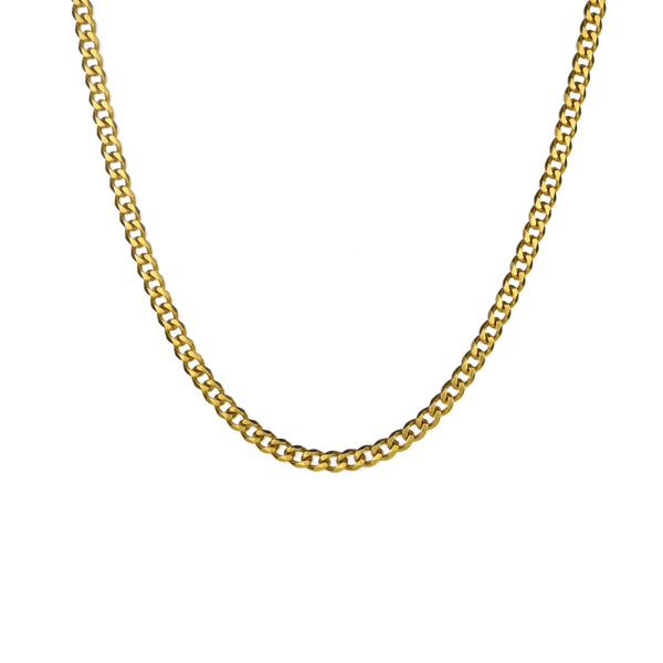 Gold Cuban Chain Necklace