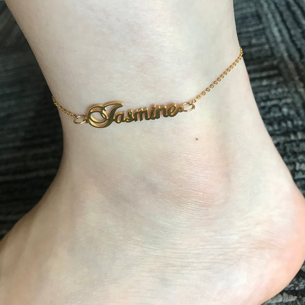 Unique Anklet Letter Bracelet